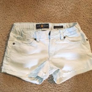 Lucky brand girls size 8 denim shorts